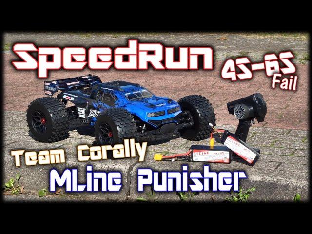 MLine Exclusive Corally Punisher SpeedRun 4S/6S First Run! 6S Fail!  | HD+ | German