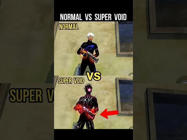 Normal VS Super Void  Super Void Bundle + Bizon Super Void Skin #srikantaff