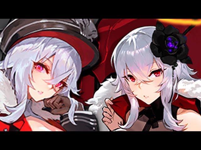 【Azur Lane】Graf Zeppelin & Beachside Urd (Backyard)