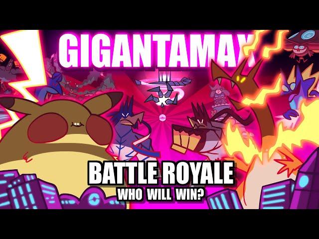 GIGANTAMAX Pokemon Battle Royale  Collab With @Gnoggin (Loud Sound Warning)