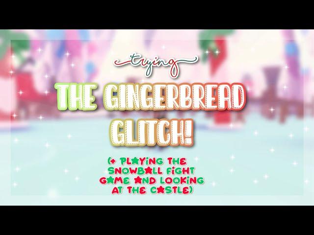 ꒰‍️꒱ TRYING THE GINGERBREAD GLITCH  || and more lol || peachy chloe ◡̈