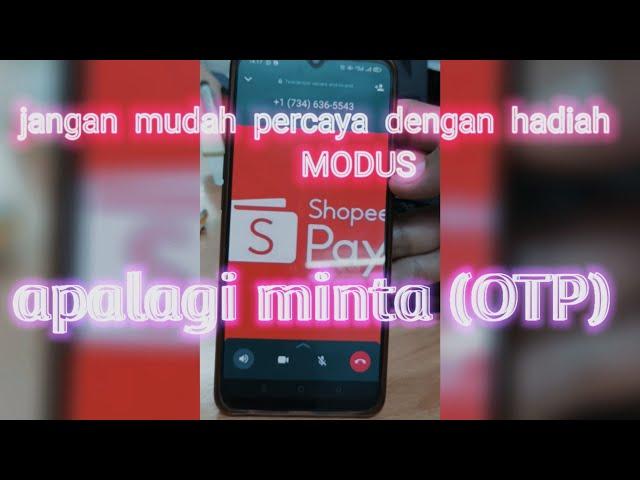 Penipuan Shopee Lewat Telepon 2021 || Modus Terbaru Pakai Whatsapp!!!