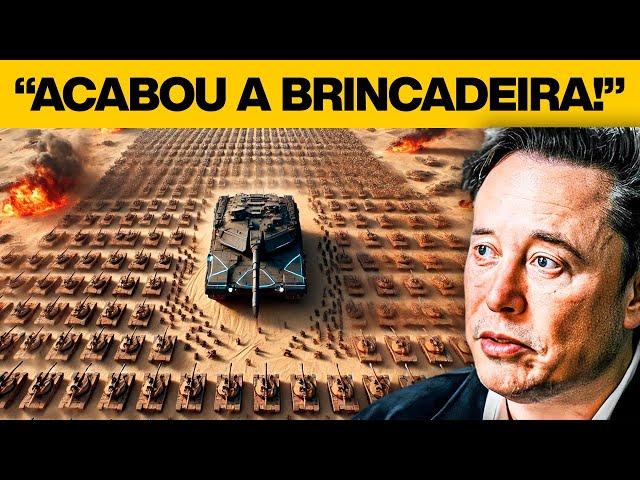 Elon Musk acabou de enviar a Israel uma arma militar que pode destruir as forças do Irã!