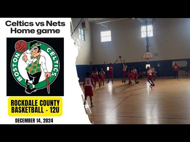 Celtics vs Nets | Rockdale County 12U Rec Basketball Game