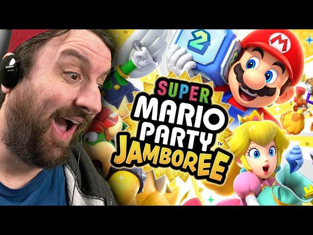 Game Night with the Kids! Super Mario Party Jamboree #freeproduct #nintendopartner