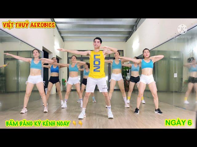 CHALLENGE TO LOSE WEIGHT IN 7 DAYS #6 | AEROBIC EXERCISES LESS 3 KG AT HOME | VIET THUY AEROBICS