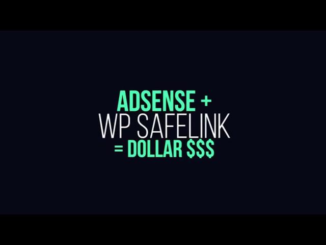 WP Safelink Plugin - Buat auto generate safelink for external link (pasang klan Adsense) - Cek Demo