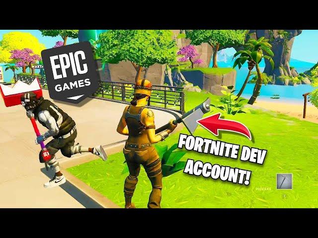 how to get a dev account on fortnite in chapter 5 season 4 (NL Hybrid)