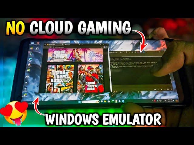 Finally Run Windows On Android Right Now!! | Play Pc Games On Android