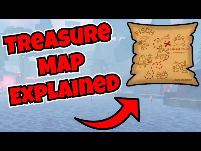 How to get a TREASURE MAP and FIX it... (ROBLOX FISCH)