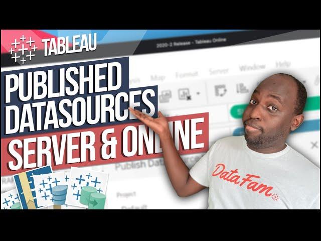 Publishing data sources to Tableau Server & Tableau Cloud: Tableau Tutorial for Beginners: