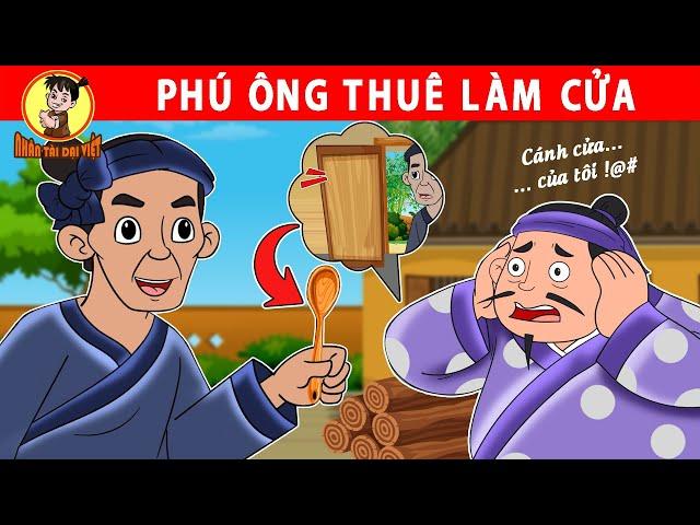 PHÚ ÔNG THUÊ LÀM CỬA - Nhân Tài Đại Việt - Phim hoạt hình - Truyện Cổ Tích Việt Nam