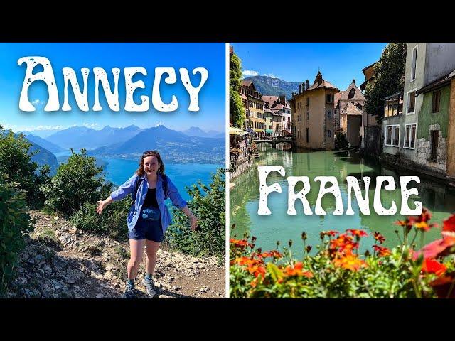 Solo Trip to Annecy, France - Swimming, Hiking, and Cycling in the Alps