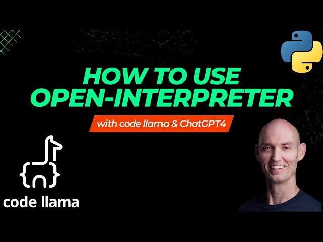 How to install and use Open Interpreter | Run Code Llama locally and use ChatGPT4 externally