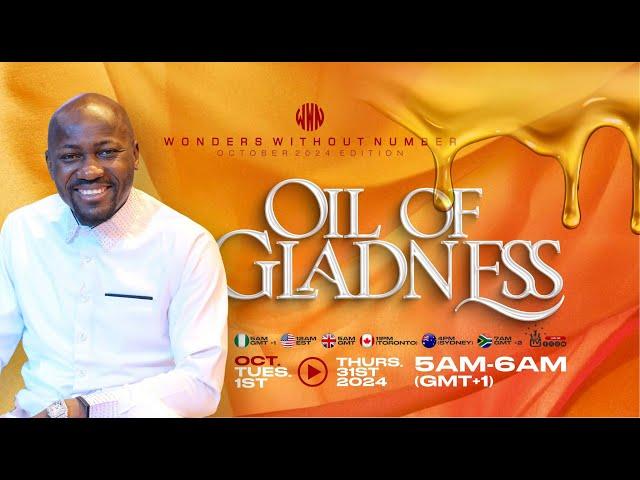 Apostle Suleman LIVE:OIL OF GLADNESS || WWN #Day2- October Edition |l 2nd Oct. 2024