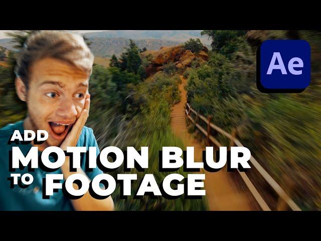 FAST & FREE Cinematic Motion Blur - After Effects 2022 - Pixel Motion Blur Effect