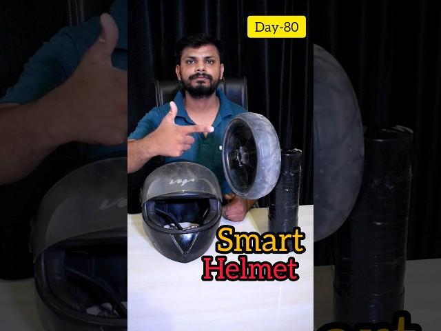 Smart Helmet, Human Safety System Day-80 #shorts #trending #science #technology #experiment