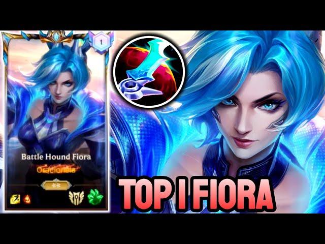 WILD RIFT FIORA - TOP 1 FIORA GAMEPLAY - CHALLENGER RANKED