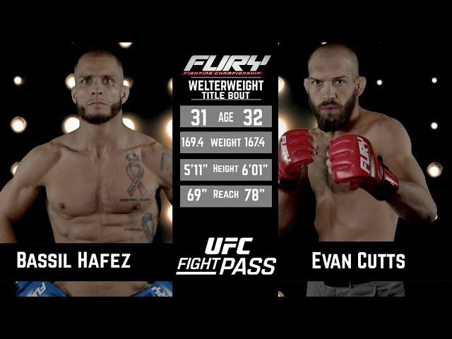 Fury FC 75: Bassil Hafez vs Evan Cutts | February 17, 2023