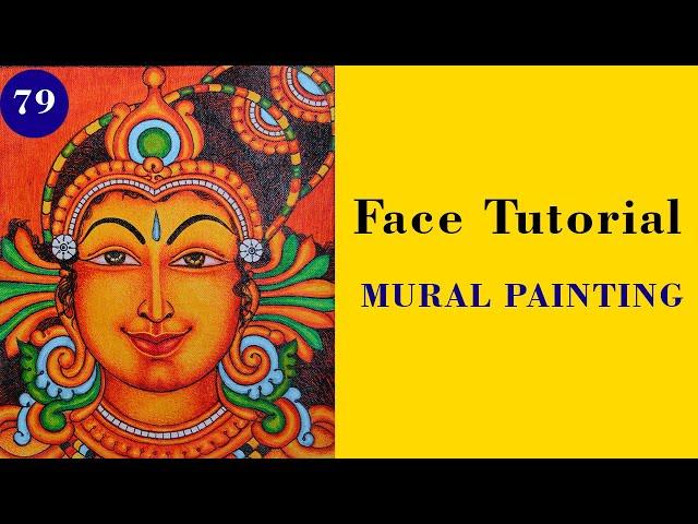 FACE MURAL PAINTING TUTORIAL | MURAL ||