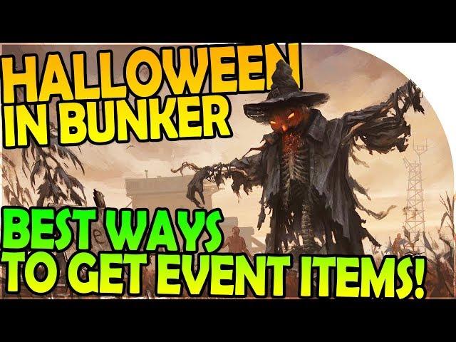 HALLOWEEN in THE BUNKER + BEST WAYS TO GET EVENT ITEMS - Last Day On Earth Survival 1.6.5 Update