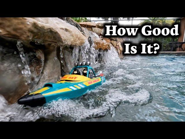 DEERC RC Boat UNBOXED! Insane Speed, Epic Stunts, & Water Fun!