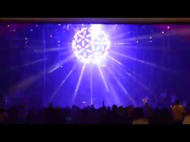 SJ Lighting, Inc. designed: Drais Nightclub - Grand Opening - Memorial Weekend 2014