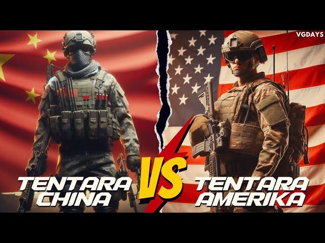 PERBANDINGAN KEKUATAN MILITER CHINA DENGAN MILITER AMERIKA SERIKAT, SIAPA YANG LEBIH KUAT ?