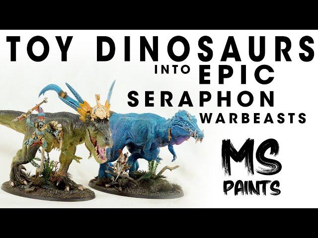EPIC Seraphon WAR BEASTS from TOY DINOSAURS
