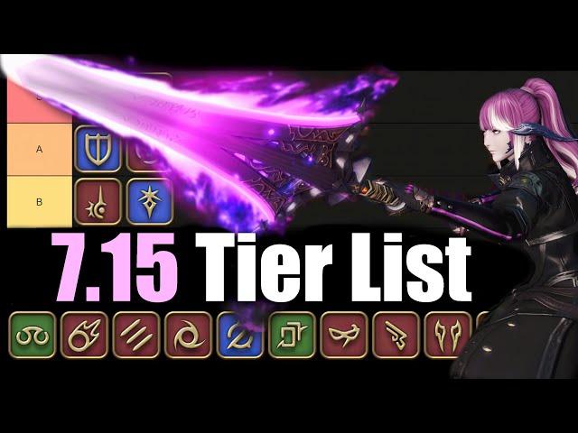 7.15 Tier List | Power/Meta Ranking | FFXIV Dawntrail