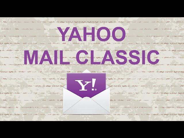 Yahoo mail classic [Update]