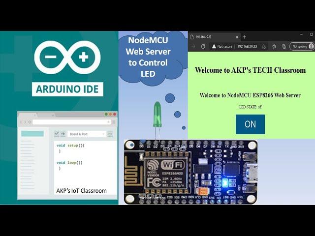 Build an ESP8266 Web Server with Arduino IDE