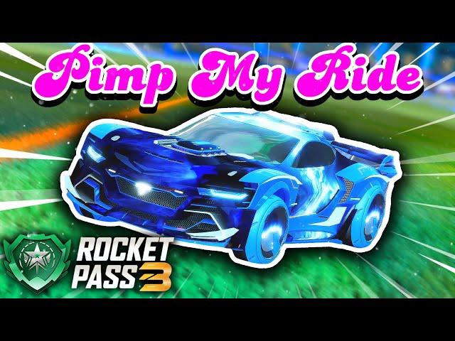 Amazing Rocket Pass 3 Designs - Pimp My Rocket League Ride