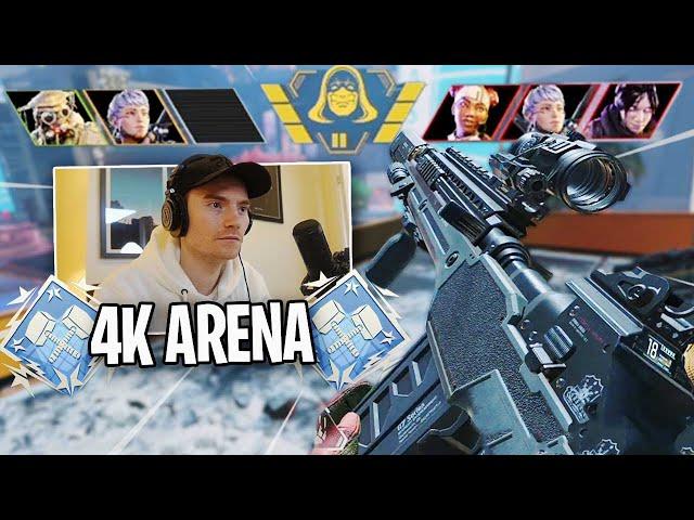 I Dropped 4k Damage in the NEW Arena 3v3 Mode! - Apex Legends Legacy Update Arena Gameplay!