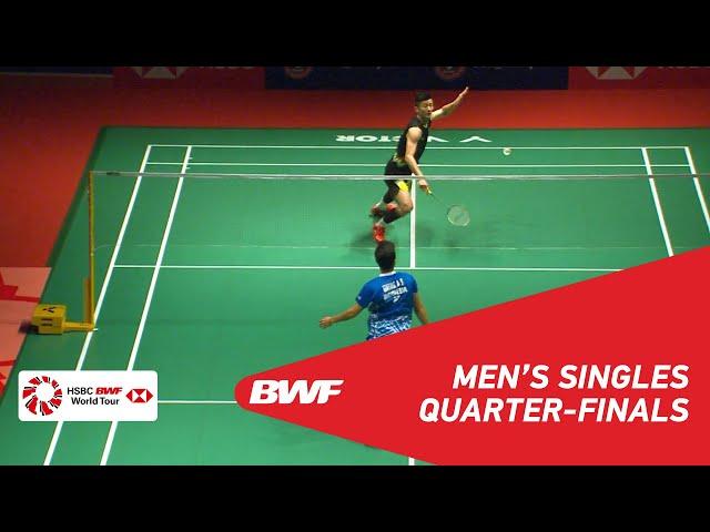 QF | MS | CHEN Long (CHN) [3] vs Anthony Sinisuka GINTING (INA) [6] | BWF 2019