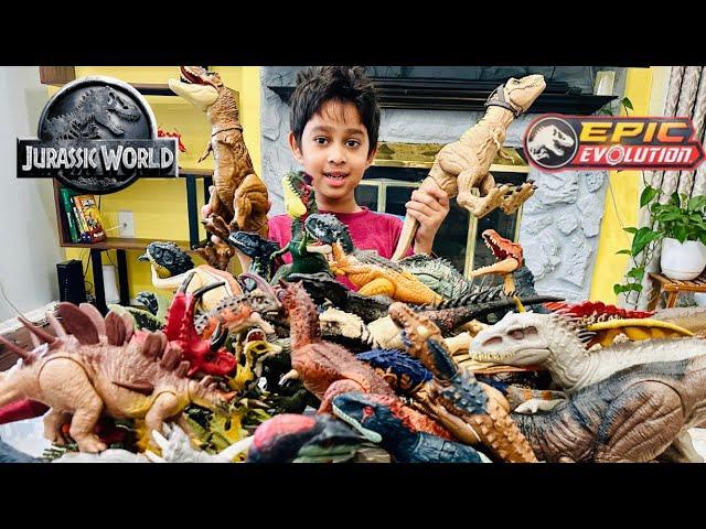 Biggest 2024 Jurassic World Dinosaur Collection | Epic Evolution, Dino Tracker, Dino Escape & More