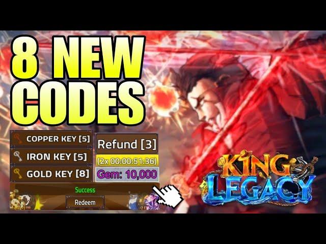 *NEW* ALL WORKING CODES FOR KING LEGACY 2024 MAY! ROBLOX KING LEGACY CODES