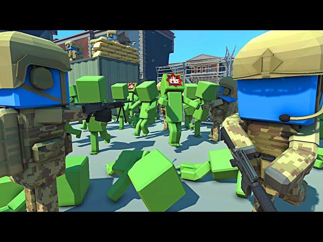 Can Military FORTRESS hold off ZOMBIE INVASION!? - Ancient Warfare 3