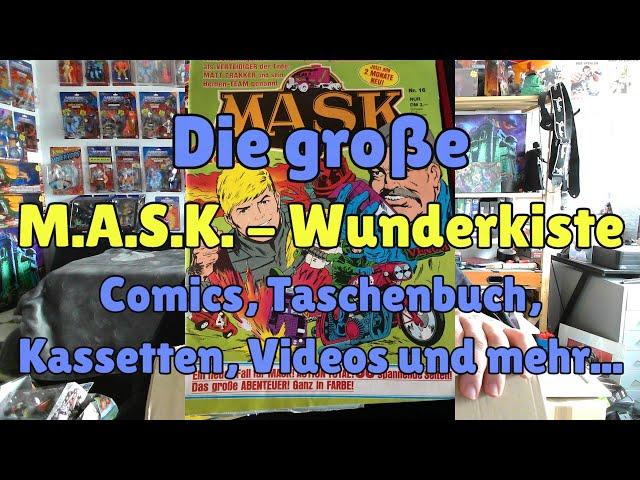 Die große M.A.S.K. Wunderkiste - Comics, Taschenbuch, Hörspiele