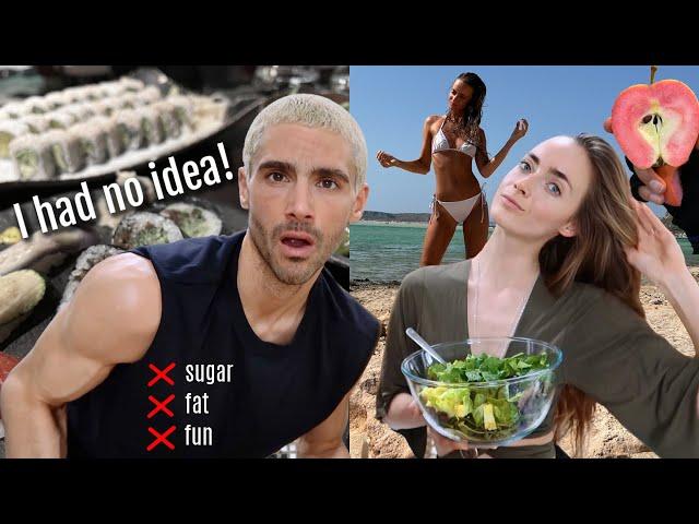 Eating My Girlfriends Model Diet For 24 Hours  | I lost 3lbs.