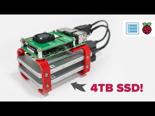 4TB SSD in Raspberry Pi 4 NAS