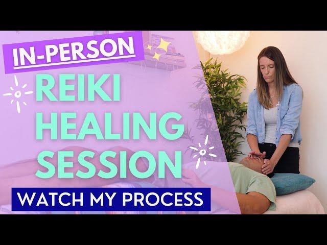 What an in-person Reiki session looks like: Full 30-minute example