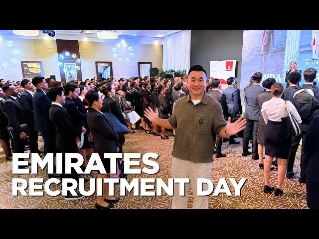 What it Takes to Become Emirates Cabin Crew? Job Recruitment Day