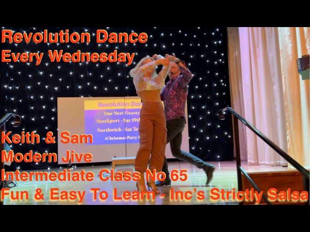 Modern Jive Fun Easy to Learn Intermediate Class No 65 Revolution Dance inc a gorgeous Strictly Move