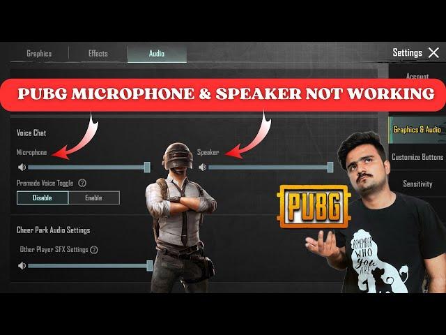 How to Fix Pubg Audio Problem iOS| Fix Pubg Mic Glitch in iPhone |Pubg Mic And Speaker Not Working