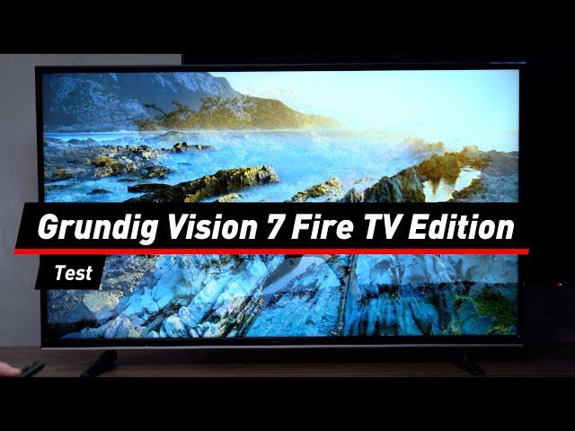 Grundig Vision 7 Fire TV Edition im Test: Das taugt der Alexa-Fernseher | deutsch