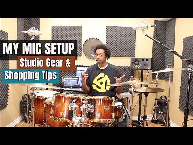 MY DRUM MIC SETUP / GEAR & SHOPPING TIPS