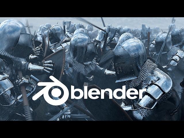 How I made this battle scene in blender