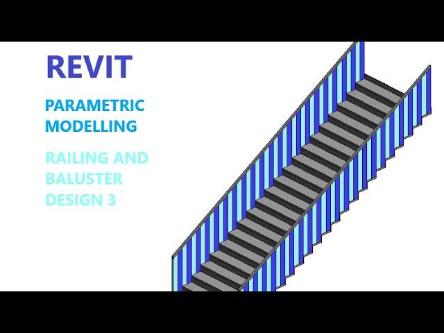 Revit  Parametric Design Tutorial  (making a baluster family in Revit )