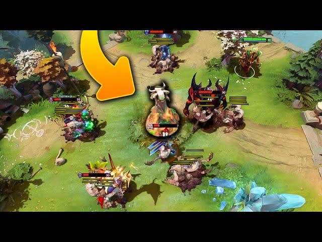 TOMBSTONE of DEATH Lvl 1 Rampage Dota 2